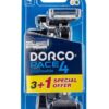 Dorco3 Disposable Razors Men 4 Razors